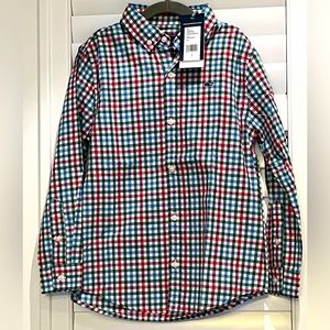 Brand new Vineyard Vines boy’s long sleeve button down.
